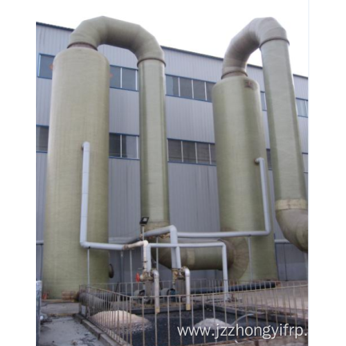 FRP SCRUBBER USE FOR GAS TREATMENT INDUSTRY GRP